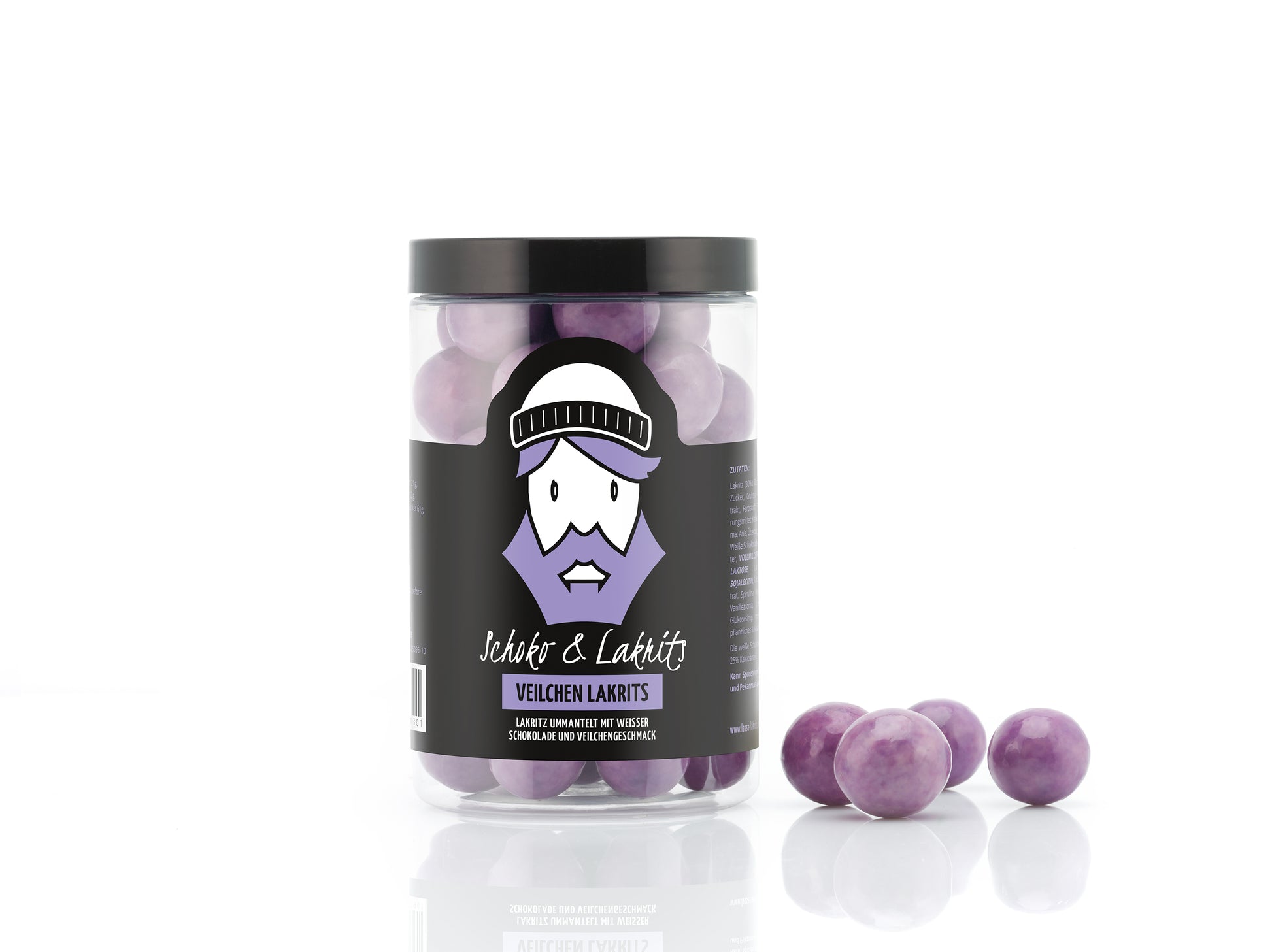 Chocolate and licorice violet licorice