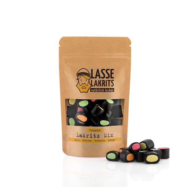 Liquorice Mix Mini Fruit 135g