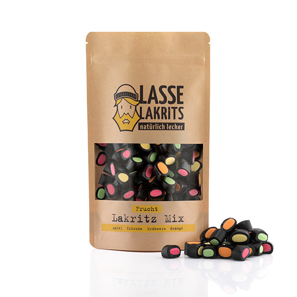 Liquorice Mix Fruit 500g