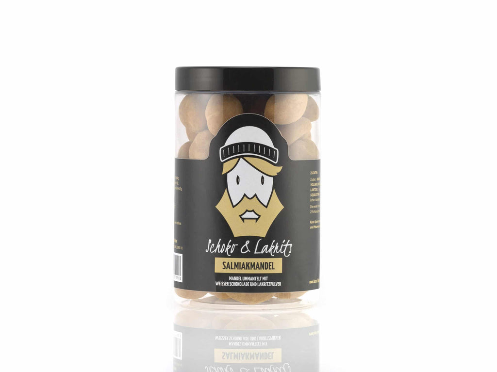 Chocolate and licorice salted almond