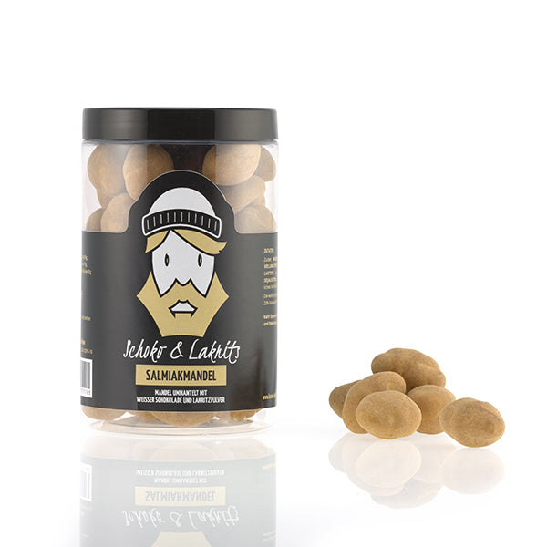 Chocolate and licorice salted almond
