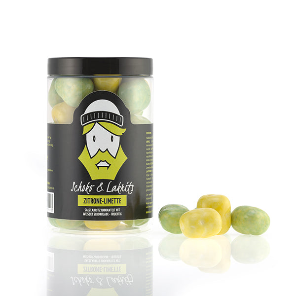 Chocolate and licorice lemon-lime