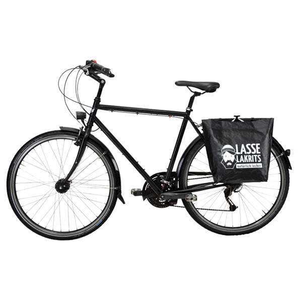 faltbare fahrradtasche LASSE BIKE BAG / Fahrradtasche (faltbar und mit Verschlussschlaufe) – LASSE LAKRITS