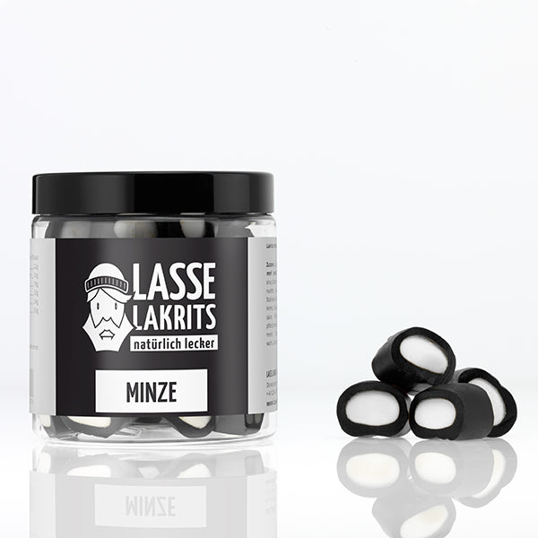 Can of licorice mint