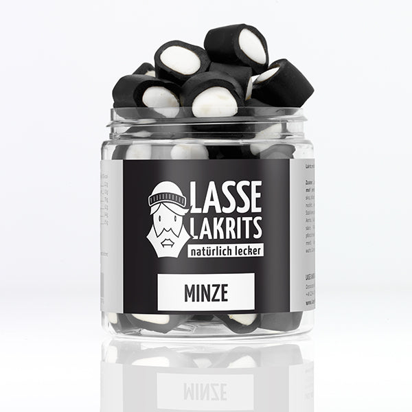 Can of licorice mint