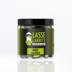 Can of pear salmiak