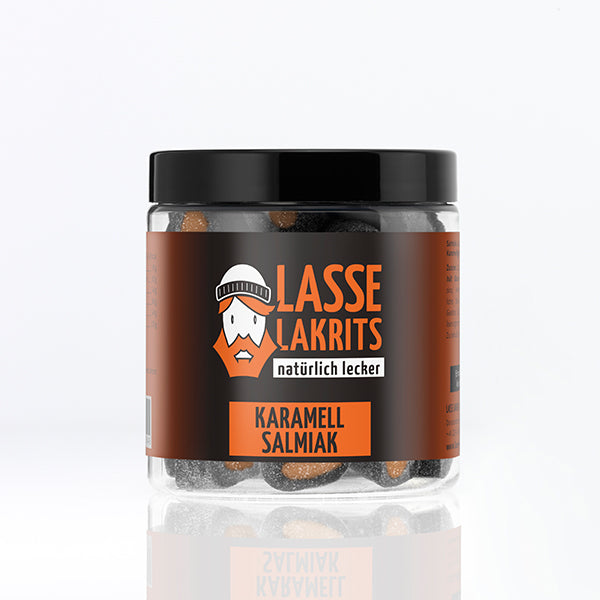 Can of caramel salmiak
