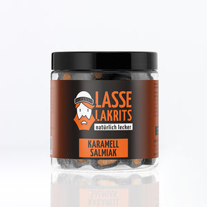 Can of caramel salmiak