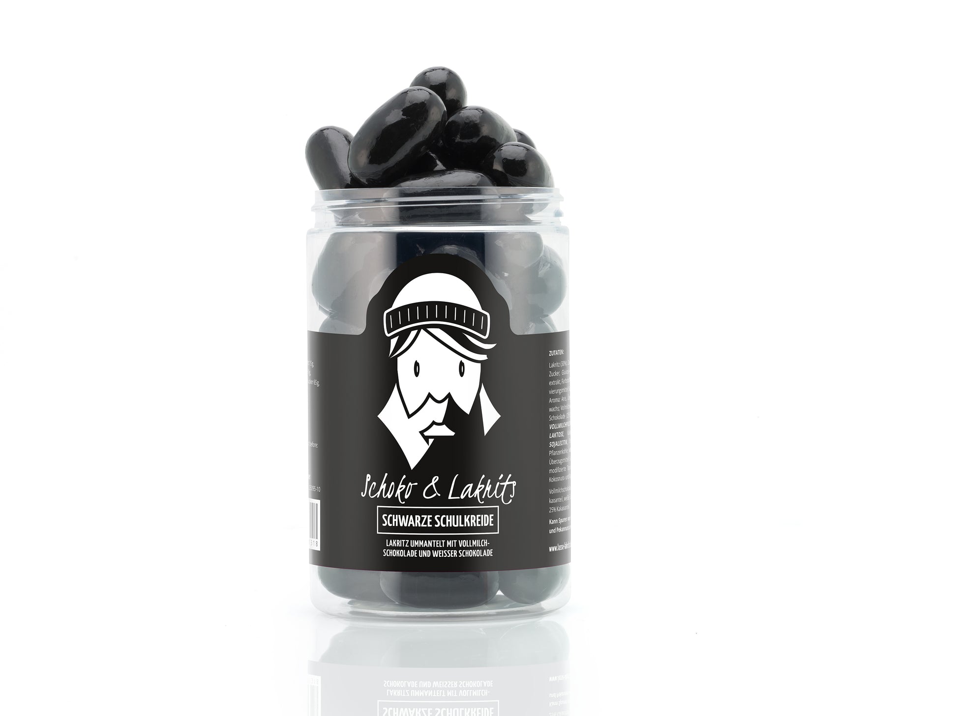 Chocolate and licorice black school chalk