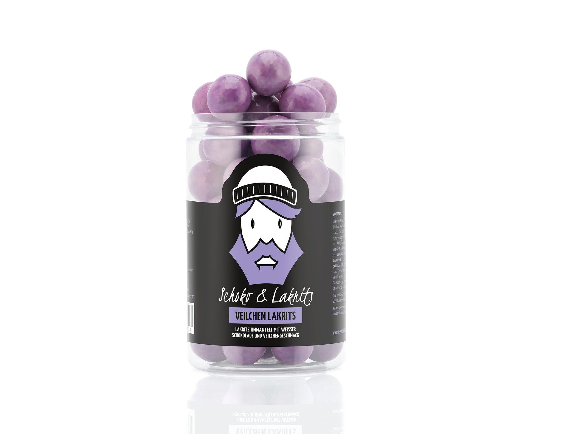 Chocolate and licorice violet licorice