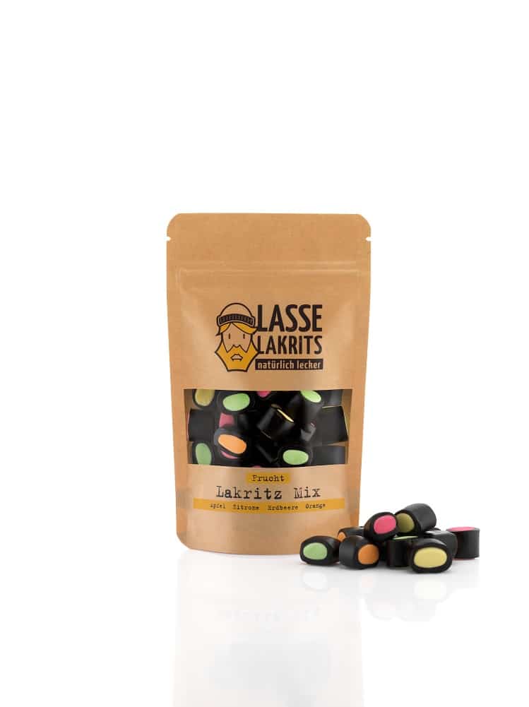 Liquorice Mix Mini Fruit 135g