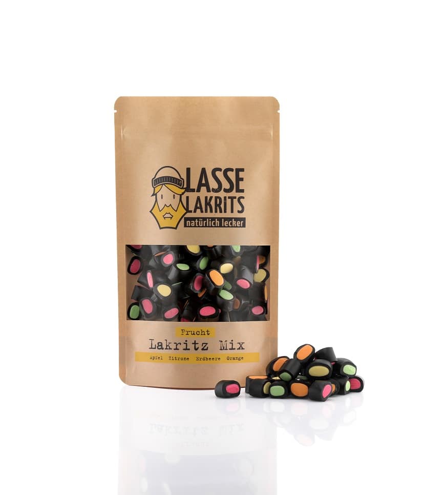 Liquorice Mix Fruit 500g